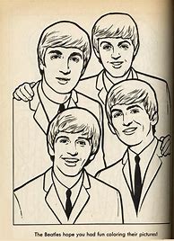 Image result for Paul McCartney Coloring Pages