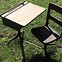 Image result for Vintage School Desk and Chair