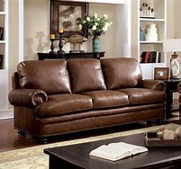 Image result for Esin Top Grain Leather Sofa Bed