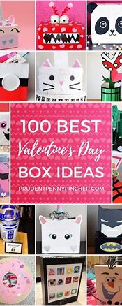 Image result for Cute Valentine Boxes for School