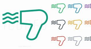 Image result for Hair Dryer Icons