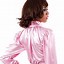 Image result for Women's Satin Puff Sleeve Blouse Tops - Blue, Size 2 By Venus