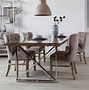 Image result for Wooden Glass Dining Table