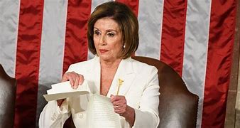 Image result for Nancy Pelosi at State of the Union