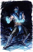Image result for Mortal Kombat 11 Sub-Zero Art