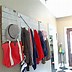 Image result for Metal and Wood Coat Hanger
