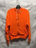 Image result for Zipper Hoodie Neon Orange