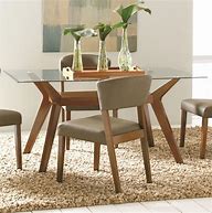 Image result for Glass Dining Table Set