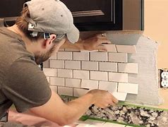 Image result for How to Install Tile Backsplash Kitchen