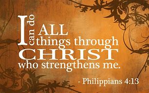 Image result for PICS OF you can do all things through christ jesus