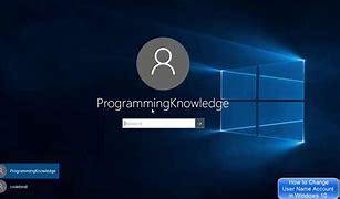 Image result for Change Username Windows 10