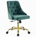 Image result for Teal Velvet Office Chair