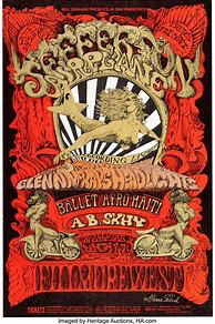 Image result for Fillmore Concert Posters