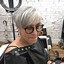 Image result for Short Haircuts for Curly Grey Hair