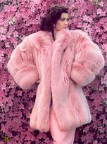 Image result for Blush Teddy Bear Faux Fur Slippers, Large