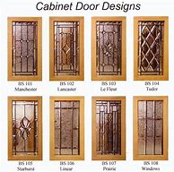 Image result for Leaded Glass Cabinet Doors