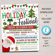 Image result for Editable Christmas Poster