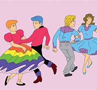 Image result for Square Dance Cartoon