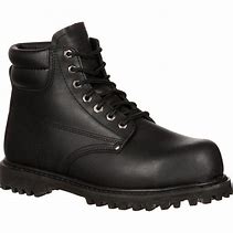 Image result for Black Safety Boots
