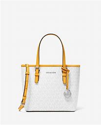 Image result for jet set travel extra-small logo top-zip tote bag
