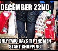 Image result for Funny Men Christmas Shopping