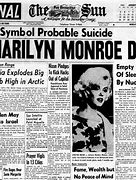 Image result for Marilyn Monroe Death