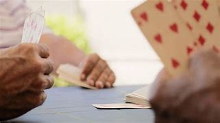 Image result for Elderly Playing Cards
