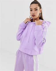 Image result for Vintage Purple Adidas Crop Sweatshirt