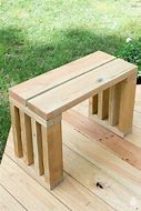 Image result for DIY Outdoor Bench Projects
