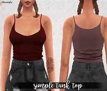 Image result for Sims 4 Cute Tank Tops CC