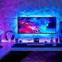 Image result for gaming desk with led lights