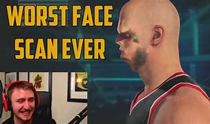 Image result for NBA 2K15 Face Scan Fail
