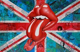 Image result for Rolling Stones Pop Art