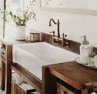 Image result for Farm Style Bathroom Sink