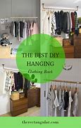 Image result for Fold Up Hanging Clothes Rack