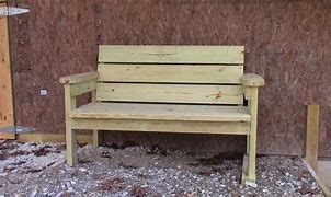 Image result for Build a Simple Garden Bench