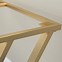 Image result for Solid Wood and Metal Desk Computer