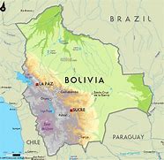 Image result for Bolivia Capital City's On a Map