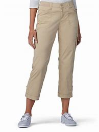 Image result for Women's Lee Flex-To-Go Cargo Capri Pants, Size: 4 - Regular, Dark Green