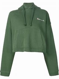Image result for Green Cropped Hoodie