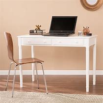 Image result for Compact White Writing Desk