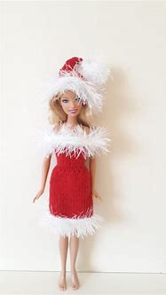 Image result for Santa Claus Girl Clothes Barbie