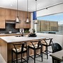 Image result for Against the Wall Kitchen Islands with Seating
