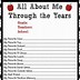 Image result for 50 All About Me Questions