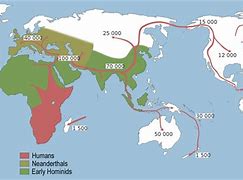 Image result for Ancient Human Migration