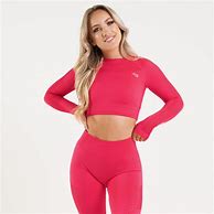 Image result for Pink Crop Top Leather