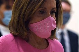 Image result for Nancy Pelosi's Face Masks