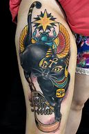 Image result for Egyptian Cat Goddess Bastet Tattoos