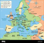 Image result for Europe Map during World War 2