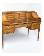 Image result for Oak Writing Desk with Drawers